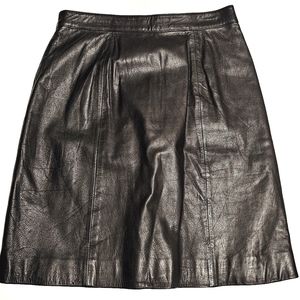 Vintage Wilson's leather skirt